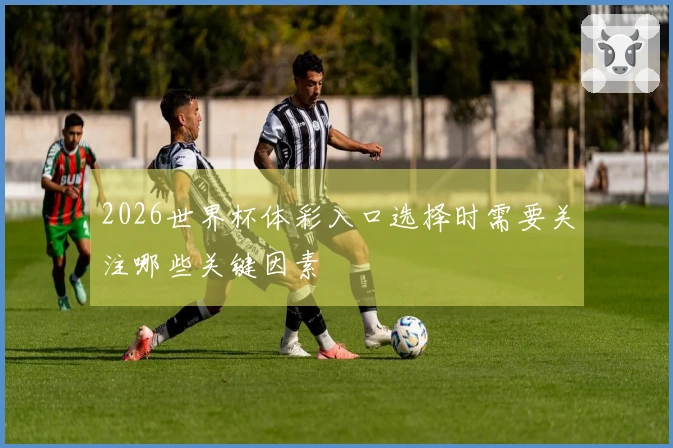2026世界杯体彩入口选择时需要关注哪些关键因素