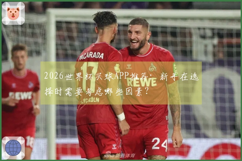 2026世界杯买球APP推荐：新手在选择时需要考虑哪些因素？